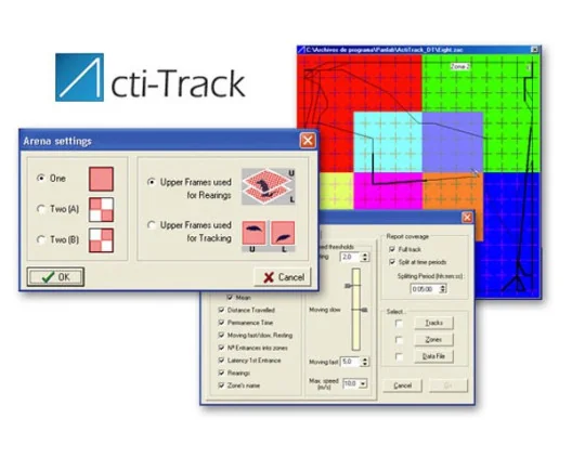  Infrared Actimeter System - Actitrack software