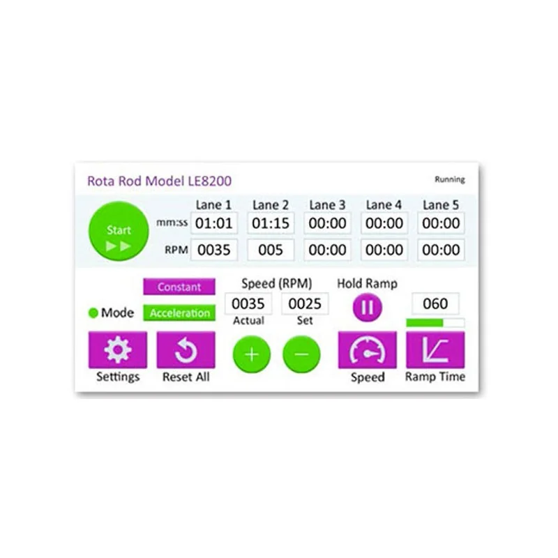 Bioseb\'s Rotarod - The new touch screen panel Bioseb\'s Rotarod - The new touch screen panel