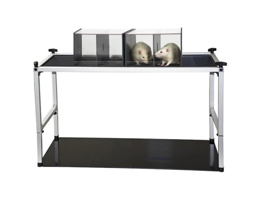 Cages de contention modulables pour rats et souris - Stand sur-élevé avec extensions 45cm