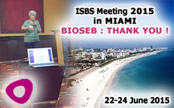 Meeting ISBS 2015 à Miami- en Floride - 22-24 juin 2015