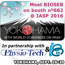 Bioseb au congrès IASP 2016 à Yokohama- Japon