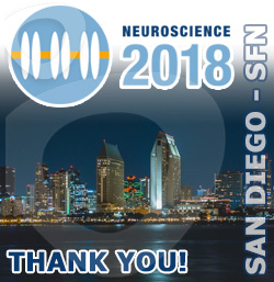 Salon Neurosciences SFN 2018 de San Diego - Merci -